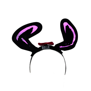 PEANUTS® Belle Light Up Ears Headband