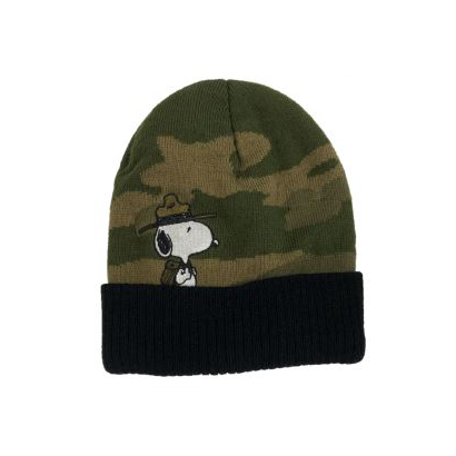 PEANUTS® Snoopy Ranger Camo Beanie