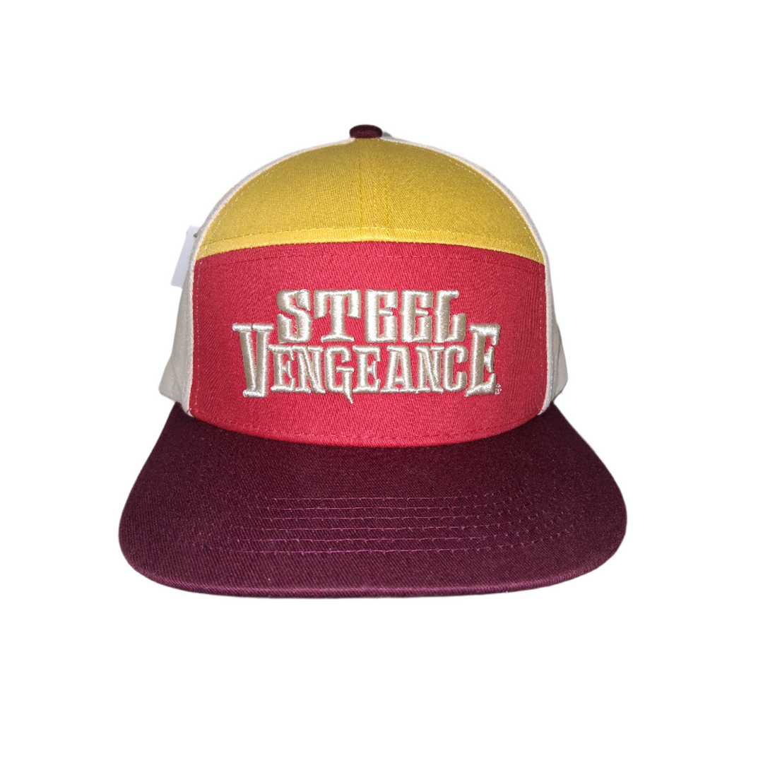 Cedar Point Steel Vengeance Flat Bill Baseball Cap